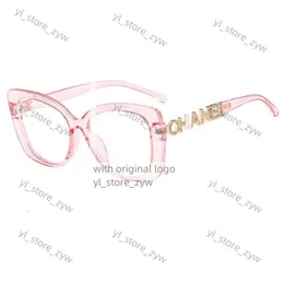 Chanells Luxus Sonnenbrille Lesebrille Designer Männer Frauen Kanal 1: 1 Qualitätskatze Augen Perlengläser für tägliche Verschleiß 3440-H Frauen Lesen Brille 0f7a