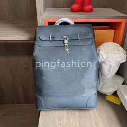 Bolsa de designer de alta qualidade Moda Moda Menina Viagem de volta Pacote clássico de flor marrom clássico parquet parquet de grande capacidade 42 cm Man Backpacks Melhores bolsas