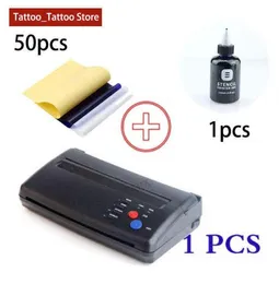 مجموعة Machine Machine Tattoo Machine Stencils Copier Printer Drawing الأدوات الحرارية للوشم استنسل نقل ورقة نسخة طباعة 25473130