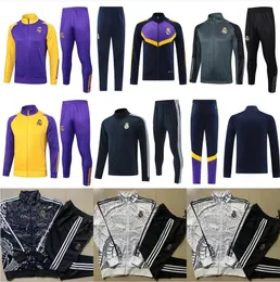 2024 2025 Rusota de futebol Chandal Real Madrids Soccer Tracksuits 24 25 Treinamento Vini Jr Bellingham Camavinga Sobrevêndio Jacket Sportswear