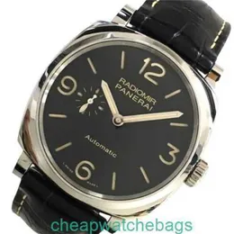 Luksusowe zegarki panerei luminors marina mechaniczny automatyczny zegarek Radiomir 1940 3 Jours ACIER PAM00572 Automatique Cadran noir Homme Watch M79J