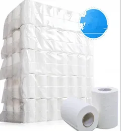 Toilettenpapier Rollengewebe 4Layer Weiche Toilette Haus Rolling Papier glatt 4 -lockig -Toilettengewebe Papiertuch KKA77031724966