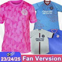 24 25 EC Bahia Mens Maglie da calcio Everton Ribeiro Arias Ademir 23 24 Home Away 3rd GK Edizioni speciali Shirt Football Uniforms per adulti