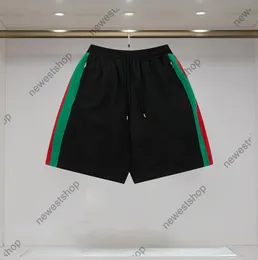 Listras laterais de designer de luxo de luxo imprimir calças clássicas curtas calças de streetwear calças de algodão casual xs-l