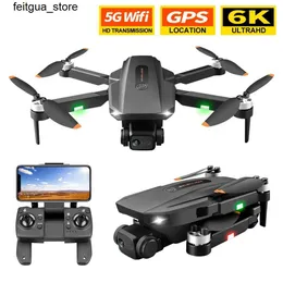 Drones RG101 Max Pro Unmanned Aerial Vehicle 6k Esc Dual Camera Aerial Photography Remote Control Brushless GPS Return Drone S24513