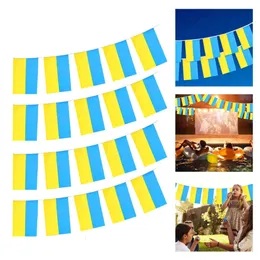 Ucraina 14*21 cm Mini finestra sospesa bandiera ornamento decorazioni per la casa countrant New Happy Gifts Fabrics Banners SXM3