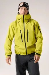 Arcterxs Chaqueta de arco tres capas chaquetas cremallera al aire libre impermeable para hombres deportivos mujeres svltg oretexprose nderismoli 1132ess