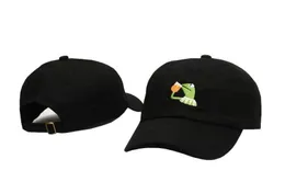 2016 Czuję, jak tata kapelusze kermit czapki moda tata cap Casquette Cotton Snapback Hood Caps155888674