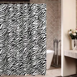 Shower Curtains Mtuove Modern Curtain Zebra Dacron Design Waterproof Mouldproof And Thickening Manufacturers