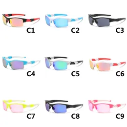 Бренд полумочные солнцезащитные очки дизайнерские солнцезащитные очки женщины, управляющие велосипедными очками, открытые рыбалки спортивные велосипедные очки UV400 защита
