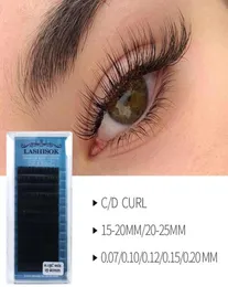 Glamlash J B CCURL Wimpernlänge 7-25 mm gemischt in einer Fach-Wimpernverlängerung Individuelle Faux Mink Wimpern Weiche falsche Wimpern6032503