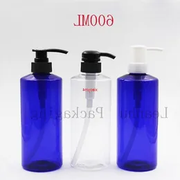 Bottiglie di pompaggio a lozione blu/trasparente per la lozione per animali