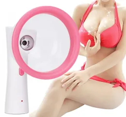 Vakuumterapi Bröstförstoring Pump Bröstförstärkare Massager Byst Sug Cup Nipple Sugande skönhetsmaskin för kvinnor5375296