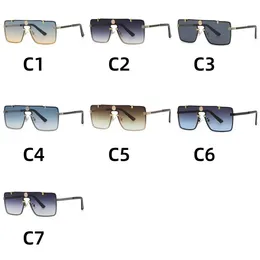Квадратные солнцезащитные очки для женщин мужские солнцезащитные очки Мужчины летние пляжные солнцезащитные очки с полной рамкой высококачественные очки. Летние водительские очки оптовые