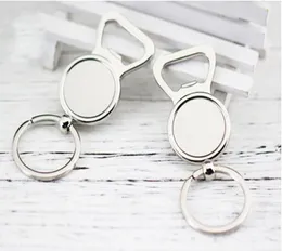 1020pcs 25mm Weinflaschenöffner Basis leere Hänge Ring Keychain Home Küchenwerkzeuge Gadgets tragbarer Anpassung 25mm Cabochon Cameo CX3504041