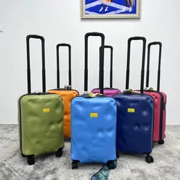 Włoski uszkodzony bagaż walizka Mężczyźni Mężczyźni Kobiety podróżne walizki Spinner Duża pojemność Kolorowa walizka Walizka Bagaż na pokład 20