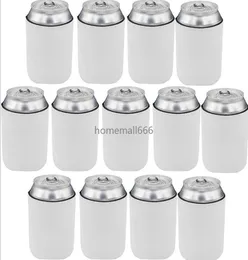 新しい1013cm昇華Diy白いブランクスリム缶ホルダーネオプレン絶縁体クーラーウォーターボトルカバー2215189