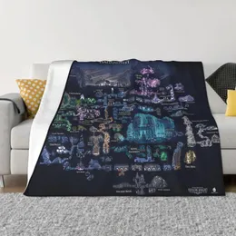 Decken Hollow Knight Action Game Koralle Fleece Plüschabdruck für Kinder und Erwachsene warm Wurf Decke Bettwäsche Couch Quilt