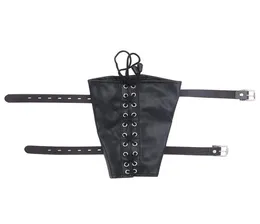 PU Leather Arm Binder Bondage Sleeve BDSM Sex Temperament and Interest Hand Cuffs Fetish Slave Bondage Restraints Sex Tools Toys7782145