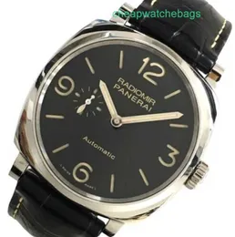 Panerei Radiomir tittar på mekaniska automatiska armbandsur Sports Watch Panerains Radiomir 1940 3 Tag Acciaio PAM00572 Automatisch Schwarz Dial Her Jbhy