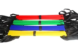 Högkvalitativ utomhussport 5m 9 Rung Agility Ladder för fotbollsfotboll Speed ​​Carry Bag Training Equipment 4 Colors6208039