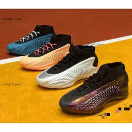 2024 AE 1 Coral Black with Love Men Basketball Shoes 최고 품질 AE1 Anthony Edwards Timberwolves Stormtrooper Sports Shoe Trainners 323