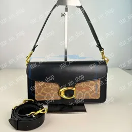 Coachshoulder Bag Gold Bag Black Designer Bag Bag Bag Sug Sack C C Плечо табби с кроссфуди -пакетом мода Sac Luxe Cross Body 9138 Сумка