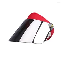 Berety długie twarde desek czerwono słoneczny kapelusz na zewnątrz unisex uniemożliwia BASK UV Ochrona odporna na zarysowanie wszechstronna czapka
