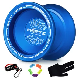 Yoyo magicyoyo y03 hertz yoyo profissional não responde yoyo para crianças e bola de metal de alumínio profissional avançado com spin longo