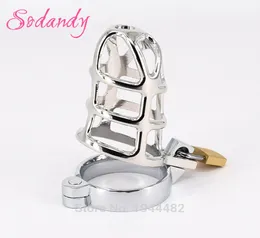 Sodandy Cihazlar Erkek Horoz Kafesi Metal Kemer Penis Kilitleme Kilitleme Horoz Yüzük Alaşım CBT COCKRING Seks Oyuncakları Y190527031971396