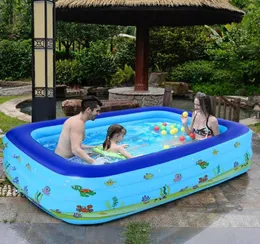 Piscina 2020 Ny pool för familjens trädgård utomhus sommaruppblåsbara barn paddling pooler piscinas grandes para familia9493833