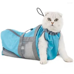 Kedi Taşıyıcıları Çok Fonksiyonlu Çanta Tırnak Kırpma ve Yüz Temizleme Evcil Hayvan Gezisi için Özel Enjeksiyon Bakım Kiti