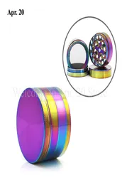 4Layers 50mm Herb Grinder Multicolored Tobacco Herb Crusher GR0115883191