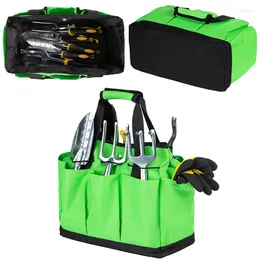 Storage Bags Garden Tool Bag Oxford Fabric Bucket For Gardening Kit Tools Excluded