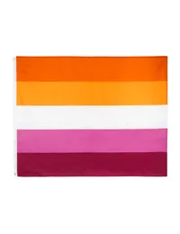 90x150 cm 3x5ft LGBT les Sunset Lesbian Pride Flag intero Factory Direct4659164