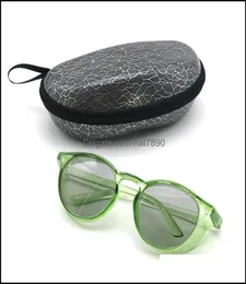 Moda aesories okulary przeciwsłoneczne światła wrażliwe na kolory okrągłe ramy przeciwblase okulary wiatrowoodporne gogle antyfogowe upuszczenie 4707850