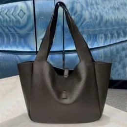 Bae Tote Bag Bag Bag Women Women Handbags أعلى جودة جلدية حبيبية كروس أكياس الكتف الكتف الفاخرة حقائب شاطئية شهيرة بحجم 50 سم.