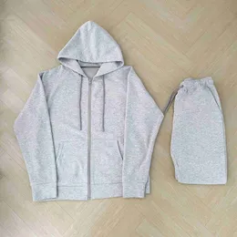 Mens Hoodies Sweatshirts 고품질 면화 후드 스포츠웨어 남성 트랙 및 필드 의류 고급스러운 자수 나침반 지퍼 후드 crocodile zip