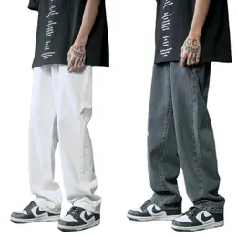 Męski projektant dżinsów wiosna lato retro hip hop dżinsy dżins streetwear prosto luźne jeansy w Anglii Outdoor workowate spodnie harajuku koszykówka na siłownię Mężczyzny 3xl 3xl