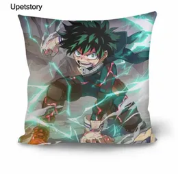 CUSHIONDECORATIVE KULLOW UPETSTORY KULDOCE CASE MY HERO Academia Tryckt Cover Anime Home Textiles Dekorativ anpassad gåva för barn 7556026