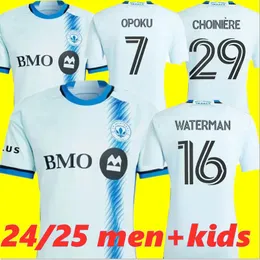 2024 2025 Club de Foot Montreal CF Montreal Soccer Jerseys Choiniere Offor Quioto Ibrahim Miller Waterman Brault-Guillard Lappalainen Football Shirt Kid Kit Kit Kit
