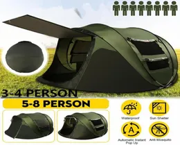 Tents And Shelters 58 Person Automatic Pops Up Family Outdoor Camping Tent Easy Open Camp Ultralight Instant Shade Portable 9755176