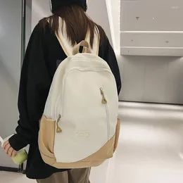 Ryggsäck stor resväska för pojke cool bärbar dator paket mode tonåring bokväska college kvinnor skolväska flicka kawaii nylon vattentät