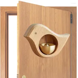 Dekoracyjne figurki magnetyczni Shopkeepers Bell ptak domowy ogród wita wiatr chime ssanie sklep wejściowy alarm ozdoby drzwi