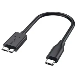 Type-C to Micro Data Cable C Type-C 모바일 하드 드라이브 케이블 USB 3.1 ~ USB 3.0 하드 드라이브 데이터 케이블