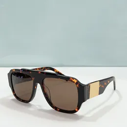 Squared Sunglasses Havana Gold/Brown Lens 4436 Men Designer Sunglasses top quality Summer Sunnies Sonnenbrille Shades UV400 Eyewear