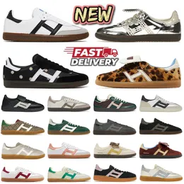 Designer Casual OG Shoes Bold Indoor 80s kith Classics Sporty Rich Wales Bonner Shoes Leopard Print Cloud White Core Black Gum Green Sports Sneakers Trainer 36-45