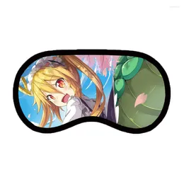 Impreza dostarcza anime panna Kobayashi's Dragon Maid mpatch unisex sleep opaski oczy swobodne oczy maska ​​okular oddychała nastolatka kreskówka