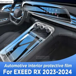 Weitere Innenzubehör für EXEED RX 2023 2024 Getriebepanel Navigation Screen Automotive Interior TPU Protective Film Cover Anti-Scratch-Aufkleber T240509