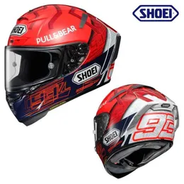 Shoei Smart Helmet Japan X15 Motorcycle Hełm Race Anti Drop Full X14 Lucky Cat Red Ant Winter Test
